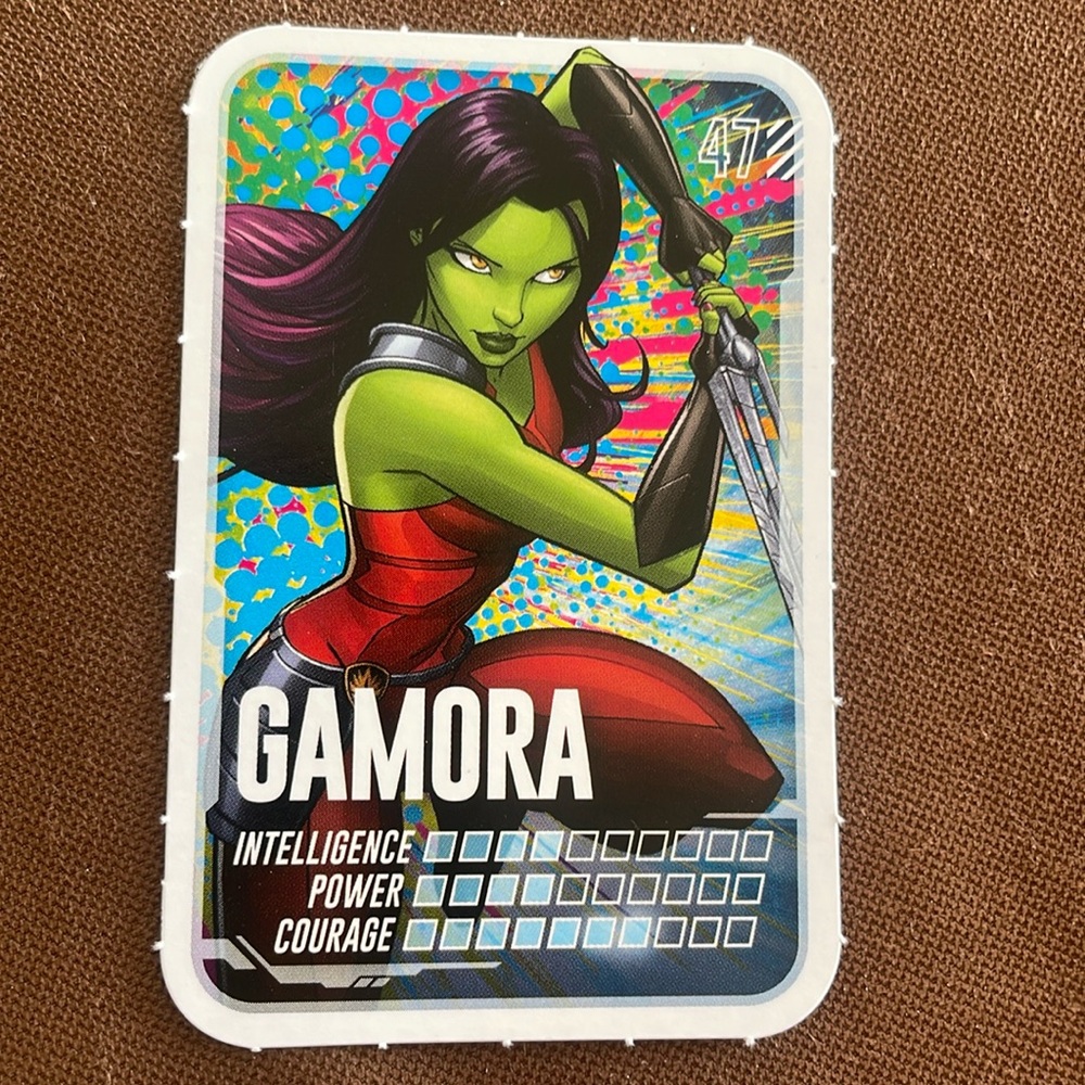 Marvel Collectible Card #47 - GAMORA